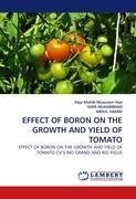 EFFECT OF BORON ON THE GROWTH AND YIELD OF TOMATO