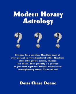 Modern Horary Astrology