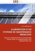 ELABORATION D'UN SYSTEME DE MAINTENANCE PREDICTIVE