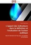 L'apport des indicateurs dans la définition et l'évaluation de l'action publique