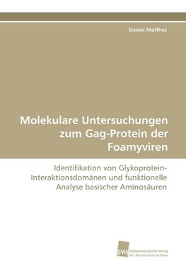 Molekulare Untersuchungen zum Gag-Protein der Foamyviren