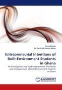 Entrepreneurial Intentions of Built-Environment Students in Ghana