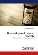 Time and space in special relativity