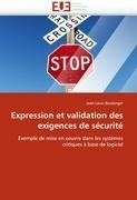 Expression et validation des exigences de sécurité