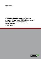 Carl Rogers und das Neurolinguistische Programmieren - Vergleich beider Ansätze hinsichtlich ihrer andragogischen Implikationen