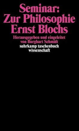 Seminar: Zur Philosophie Ernst Blochs