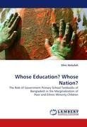 Whose Education? Whose Nation?