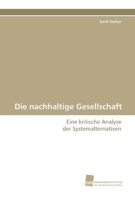 Die nachhaltige Gesellschaft