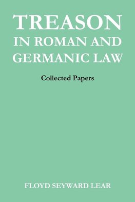Treason in Roman and Germanic Law