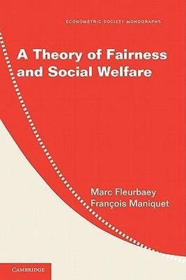 A Theory of Fairness and Social Welfare