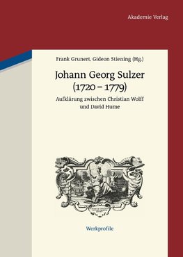 Johann Georg Sulzer (1720-1779)