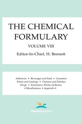 The Chemical Formulary, Volume 8