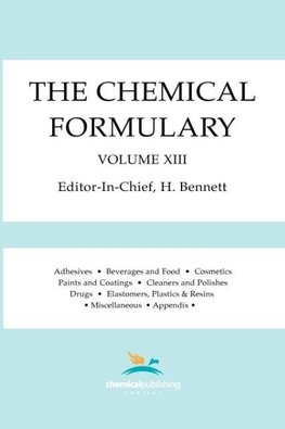 The Chemical Formulary, Volume 13