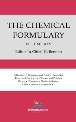 The Chemical Formulary, Volume 25