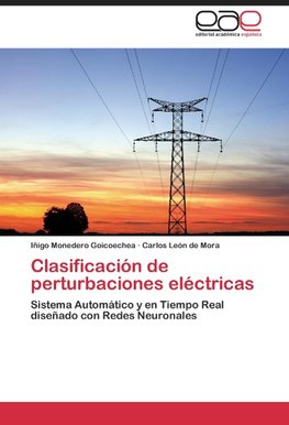 Clasificación de perturbaciones eléctricas