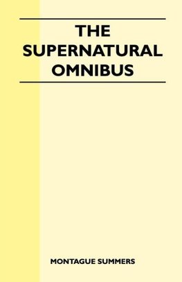 The Supernatural Omnibus