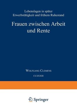 Frauen zwischen Arbeit und Rente