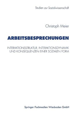 Arbeitsbesprechungen