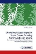 Changing Access Rights in Some Cocoa Growing Communities in Ghana