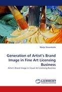 Generation of Artist's Brand Image in Fine Art Licensing Business