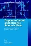 Corporate Control and Enterprise Reform in China