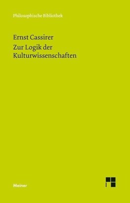 Zur Logik der Kulturwissenschaften. Fünf Studien