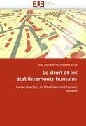 Le droit et les établissements humains