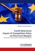 Cartel Deterrence Impact of Competition Policy on Price-Cost Margins