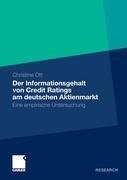 Der Informationsgehalt von Credit Ratings am deutschen Aktienmarkt