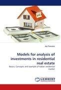 Models for analysis of investments in residential real estate