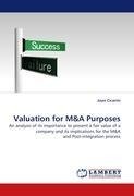 Valuation for M&A Purposes