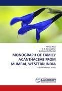 MONOGRAPH OF FAMILY ACANTHACEAE FROM MUMBAI, WESTERN INDIA