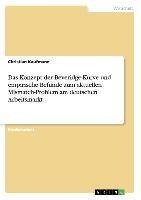 Das Konzept der Beveridge-Kurve und empirische Befunde zum aktuellen Mismatch-Problem am deutschen Arbeitsmarkt