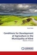 Conditions for Development of Agriculture in the Municipality of Klinë