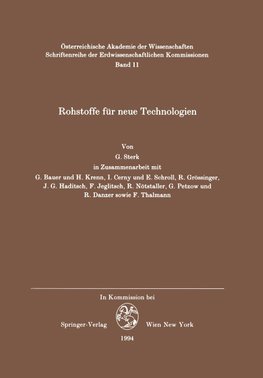 Rohstoffe für neue Technologien