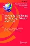 Emerging Challenges for Security, Privacy and Trust