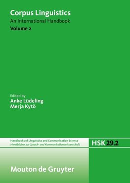 Corpus Linguistics. Volume 2