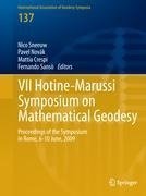 VII Hotine-Marussi Symposium on Mathematical Geodesy