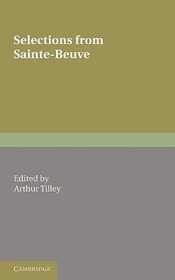 Selections from Sainte-Beuve