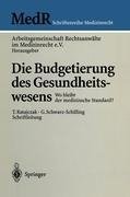 Die Budgetierung des Gesundheitswesens