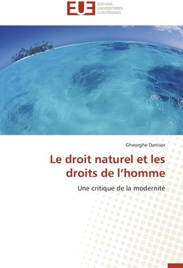 Le droit naturel et les droits de l'homme