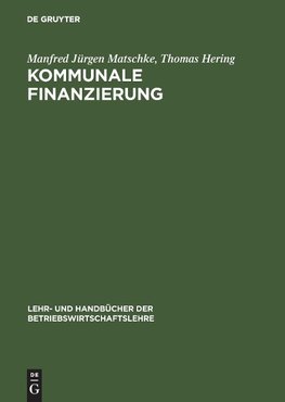 Kommunale Finanzierung