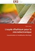 L'oxyde d'hafnium pour la microélectronique