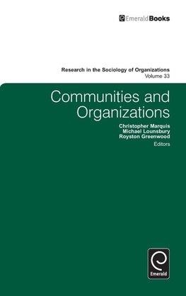 Communities and Organizations