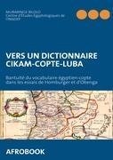 VERS UN DICTIONNAIRE CIKAM-COPTE-LUBA