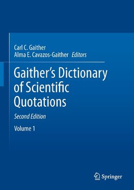 Gaither's Dictionary of Scientific Quotations