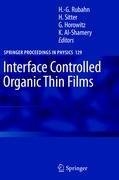 Interface Controlled Organic Thin Films