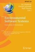 Environmental Software Systems. Frameworks of eEnvironment