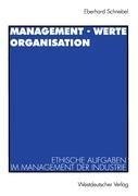 Management · Werte Organisation