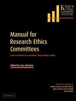 Manual for Research Ethics Committees